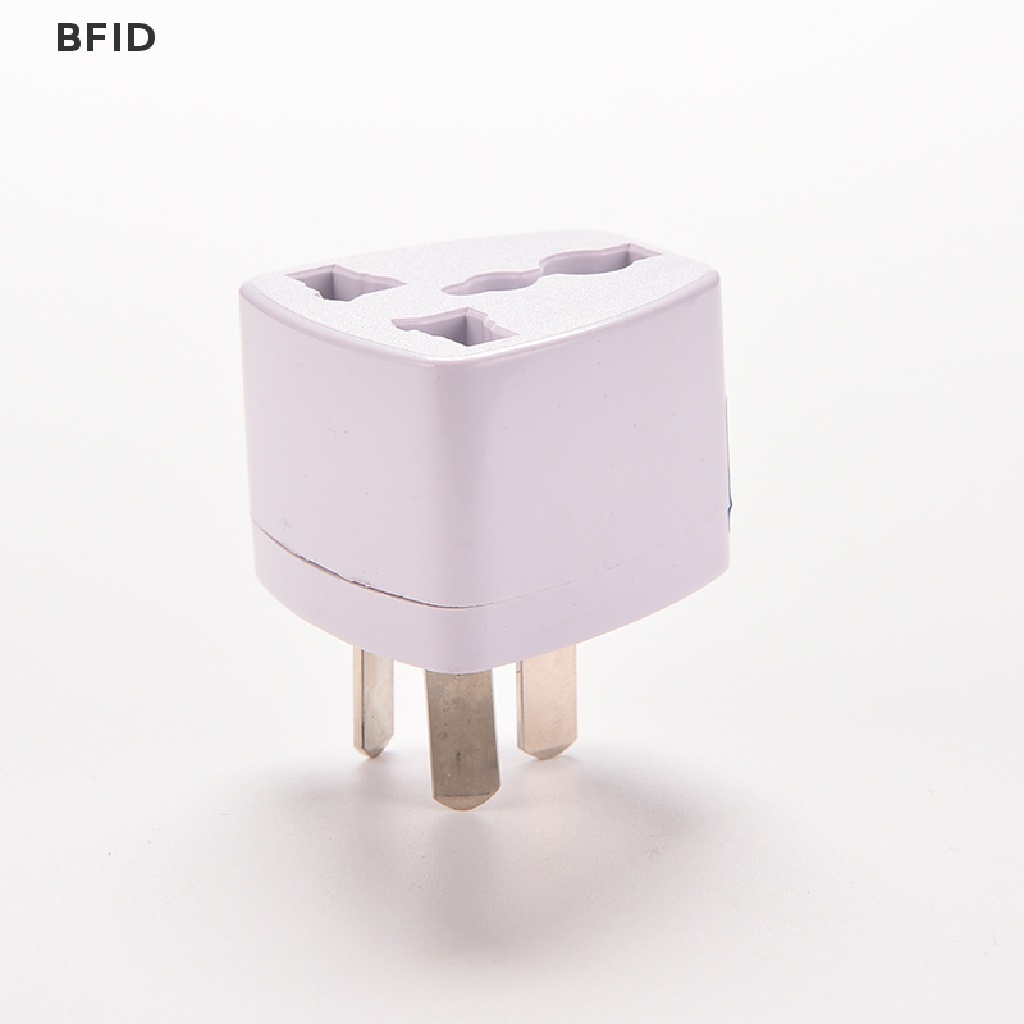 [BFID] Us EU Universal to AU Australia Steker 3pin AC Power Adapter Travel Converter [ID]