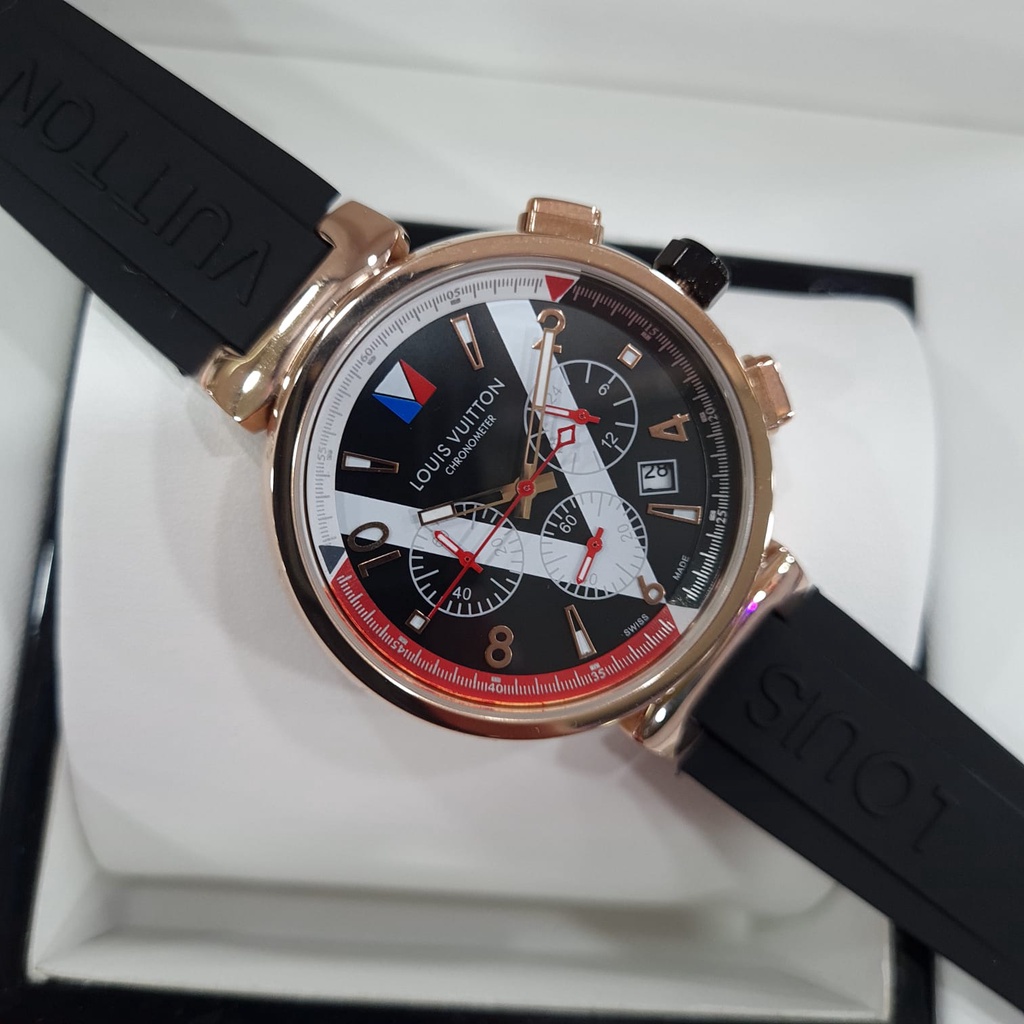 Harga jam louis online vuitton chronometer