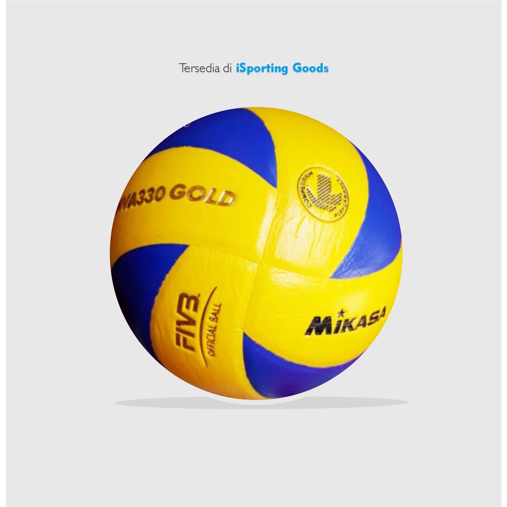 MIKASA Bola voli MVA330 GOLD ORIGINAL bola voli mikasa original import