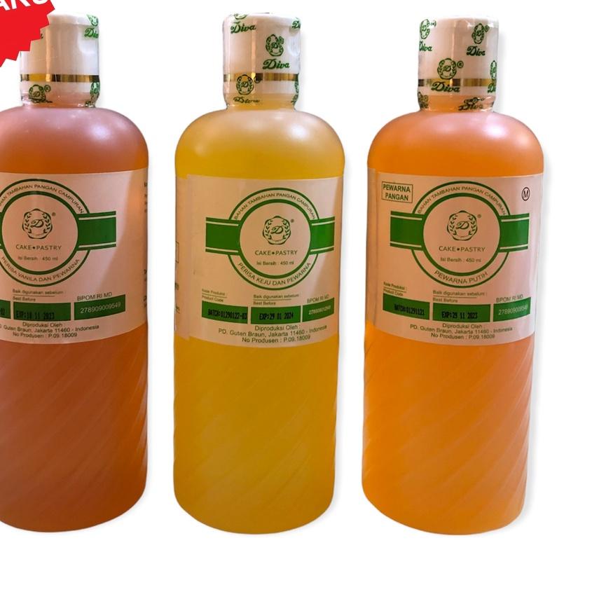 

Terbaru[KI3]-DIVA Softener Pelembut Kue dan Roti 450ml Aroma Netral Wysman Vanili