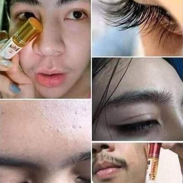 Genive Hair Serum Penumbuh Alis, Jambang, Jenggot, Rambut, Manjur
