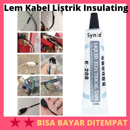 Lem Kabel Listrik Insulating High Temperature Sealing Glue 30 ML / Lem Perekat Isolasi Penyambung Ta