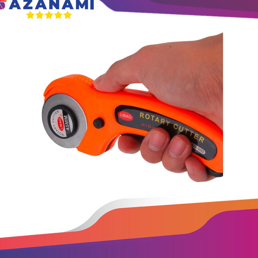

Terlaris ROTARY CUTTER 45MM KATER ALAT PEMOTONG KAIN KERTAS ❊Terlaris