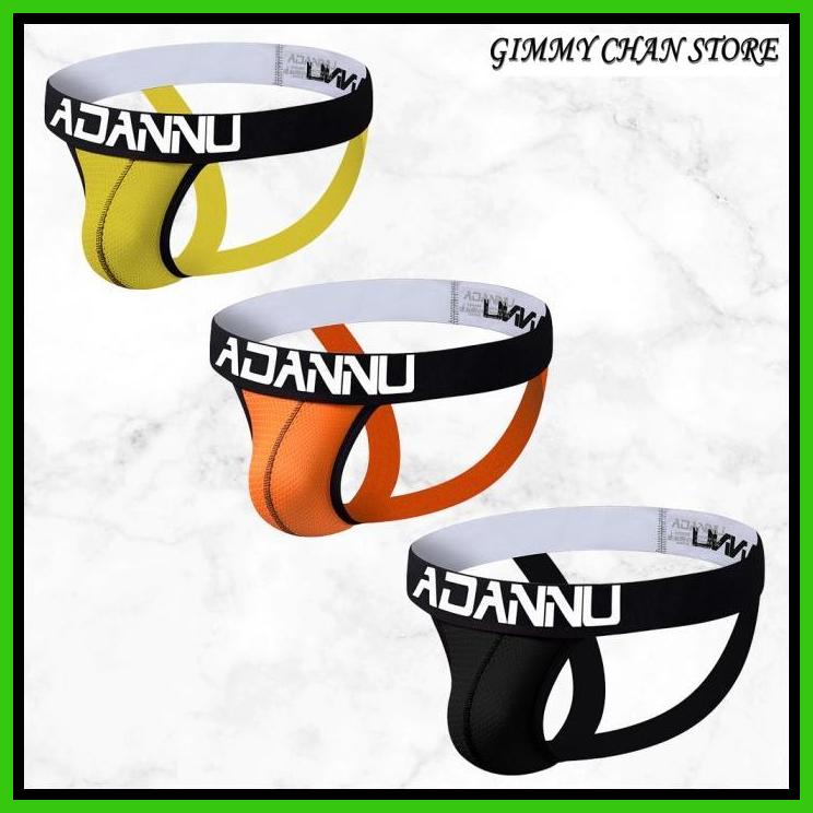 GRATIS ONGKIR JOCKSTRAP PRIA ADANNU JOCKSTRAP CELANA DALAM SEKSI PRIA MEN SEXY UNDERWEAR AD139