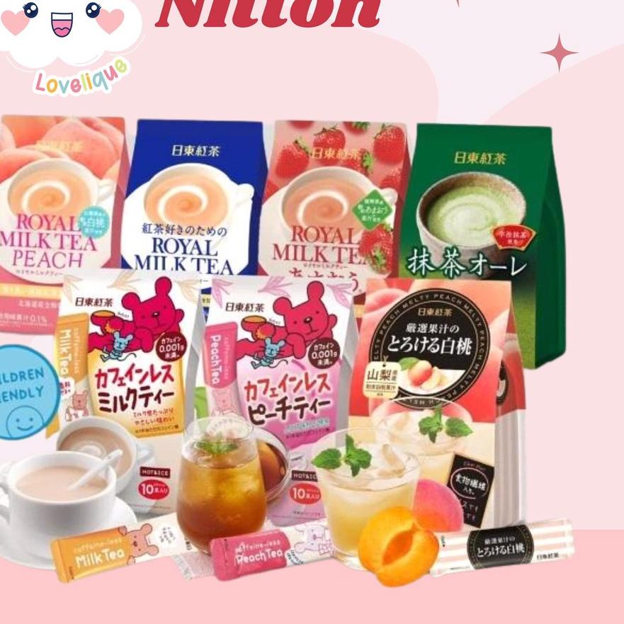 

☁ NITTOH MILK TEA BAG / ROYAL MILK TEA / MATCHA TEA / DECAF TEA / TEH NITTOH / NITTOH TEA ♙