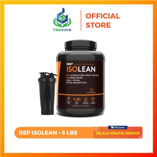 RSP Isolean 5 Lbs Hydrolized Whey Protein Isolate