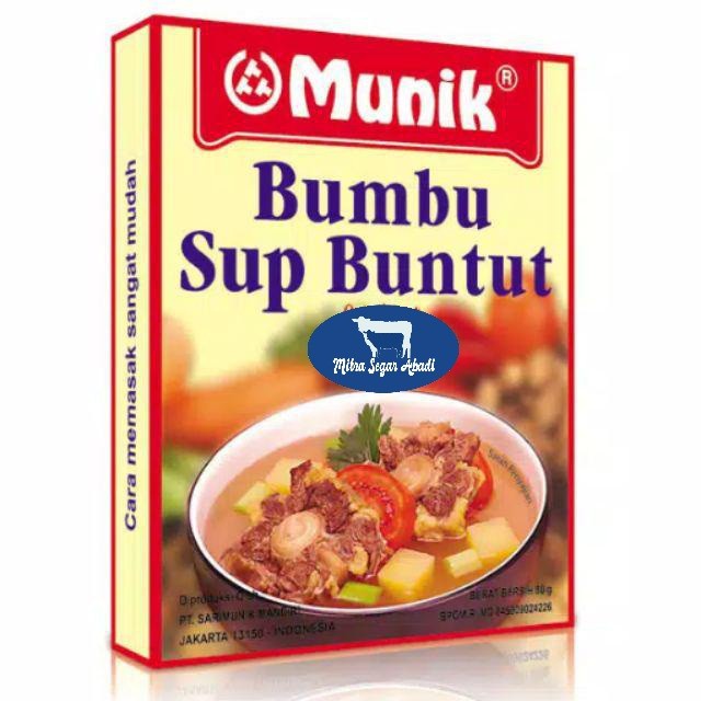 

MUNIK BUMBU SOP BUNTUT