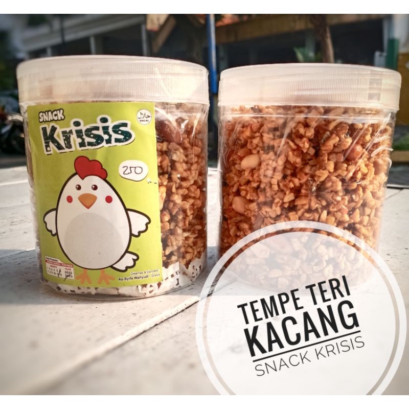 

Free toples orek tempe tempe teri kacang pedas manis HALAL kering tempe 250 gram
