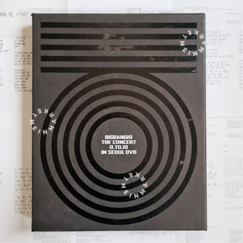 Official DVD BigBang 0to10 in seoul 0 to 10 Alive Galaxy World Tour - Big Bang
