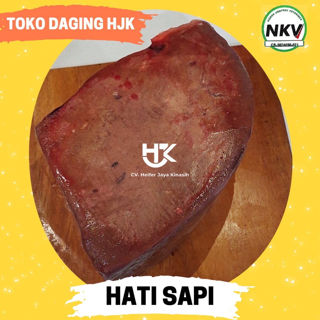 

AUS Import Beef Liver / Hati Sapi / Ati Sapi Impor 1kg