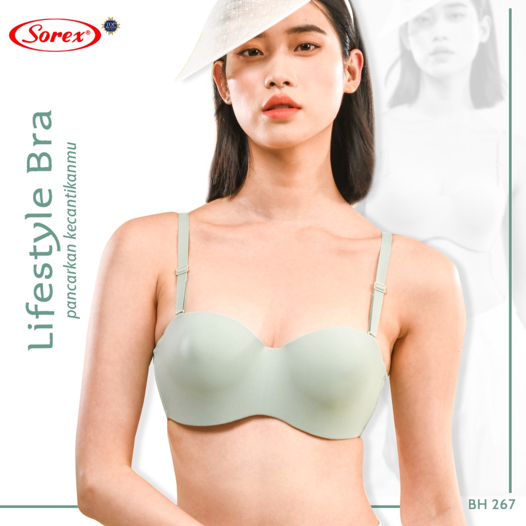 Sorex Lifestyle Bra Busa Sedang Kawat kait 2 Setara Cup B BH 267