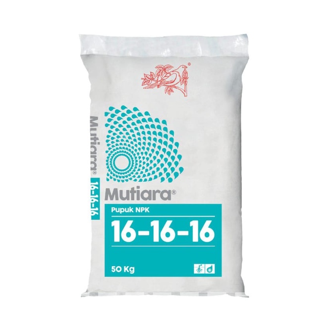 Pupuk NPK Mutiara 16-16-16 Kemasan Karung (50kg)