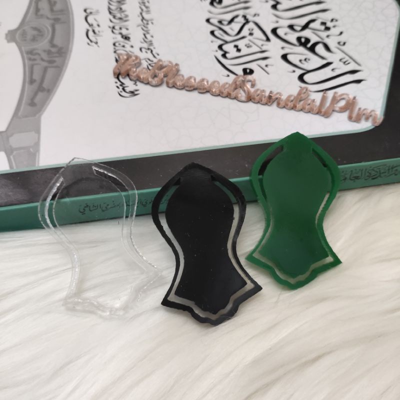 

Pembatas Buku Penanda Buku Bookmark Akrilik Terompah Capal Nalain Naal