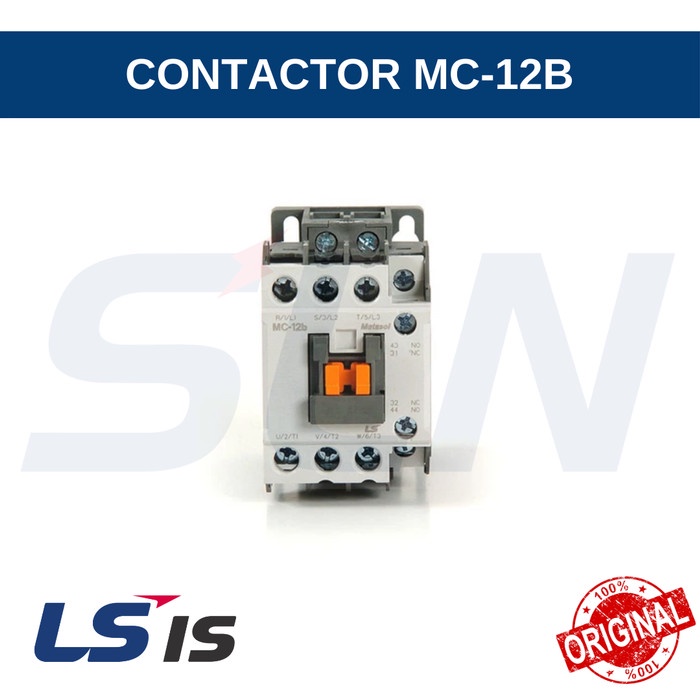 Komponen Listrik Magnetic Contactor/Kontaktor Mc-12B Ls Is