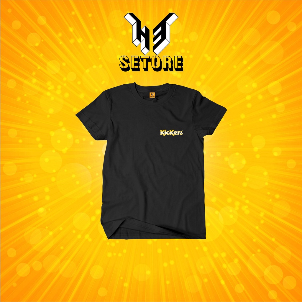 Kaos Promo Distro Pria KICKERS LITTLE Gold