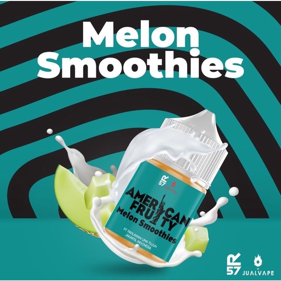 R57 American Fruity Melon Smoothies 60ML by Hero57 x Jual Vape