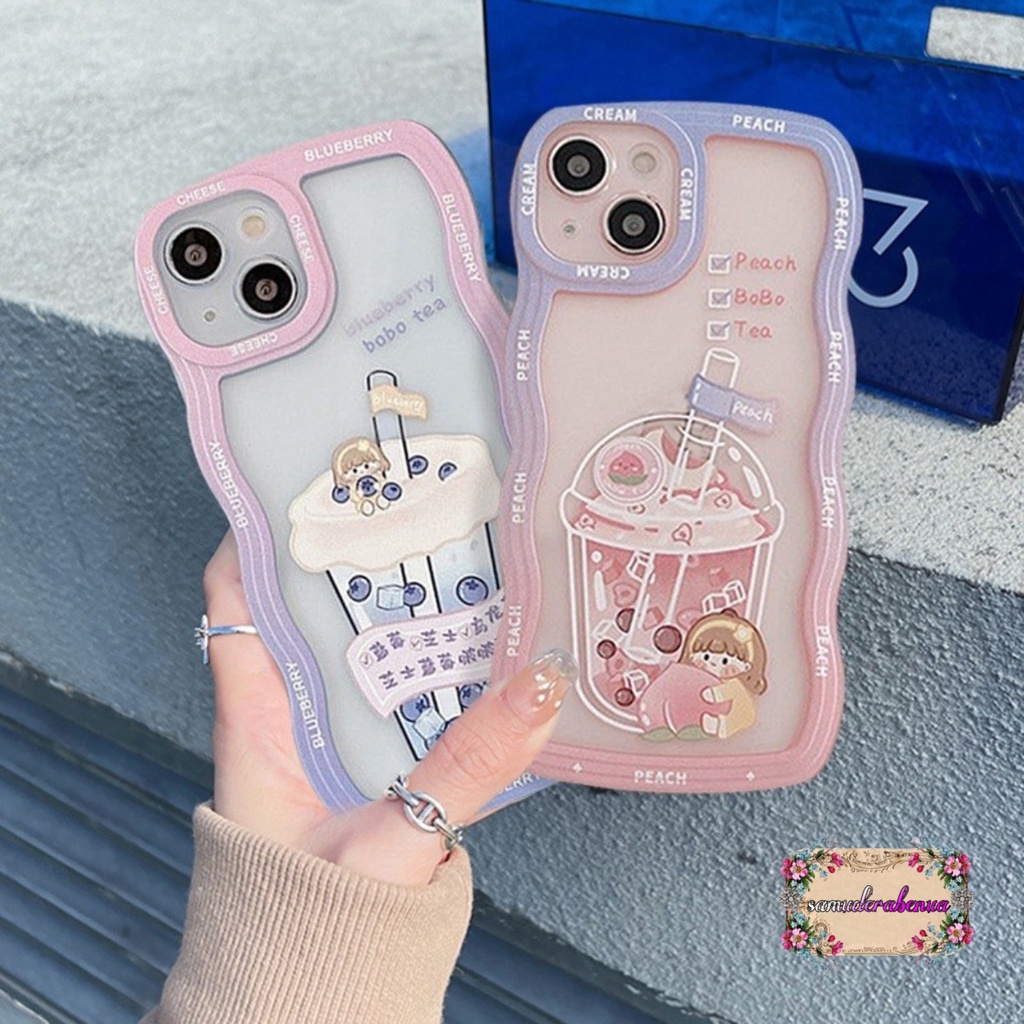 SS130 CASING SOFTCASE GRADASI BOBA FOR OPPO A3S A1K A5S  A7  A12  F9  A11K A15  A15S  A35 A16  A16S A17  A17K A36  A76 A37  NEO 9 A39  A57 LAMA A5  A9 A52  A92 A53 A33 2020 A54 A55 4G A57 2022  A77S SB4651