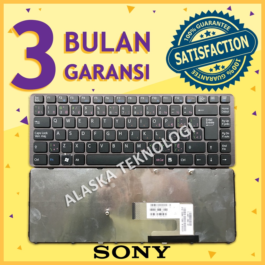 Keyboard Laptop SONY VAIO VGN-NW VGN-NW130J VGN-NW20EF VGN-NW21EF VGN-NW25GF VGN-NW31EF VGN-NW31JF V