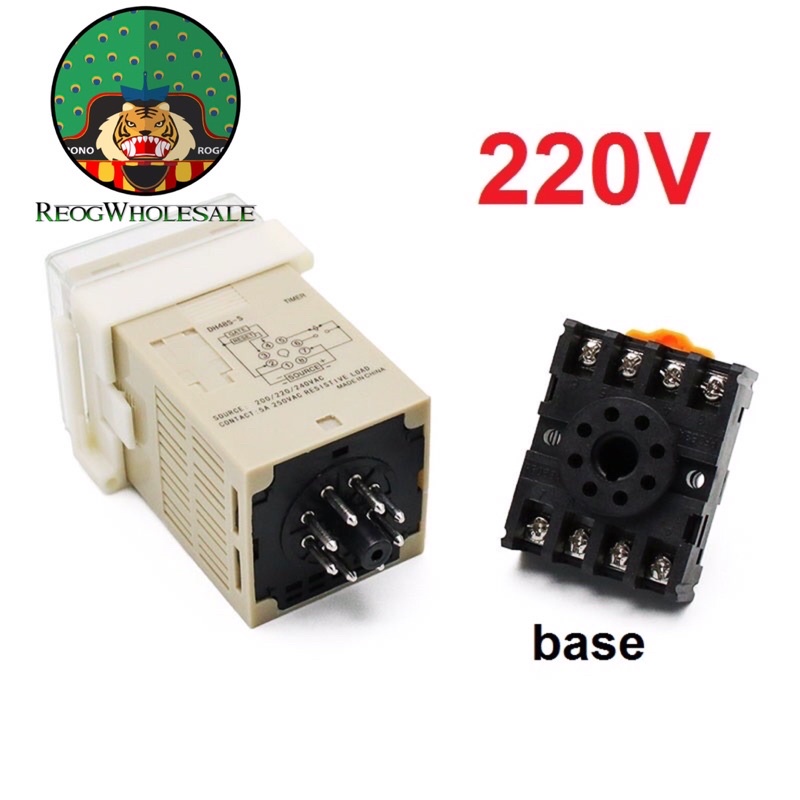 DH48S-S DH48S-2Z Time Relay Delay Digital Mesin Tetas 220V TImer Telur Otomatis Twin Counter DH48S