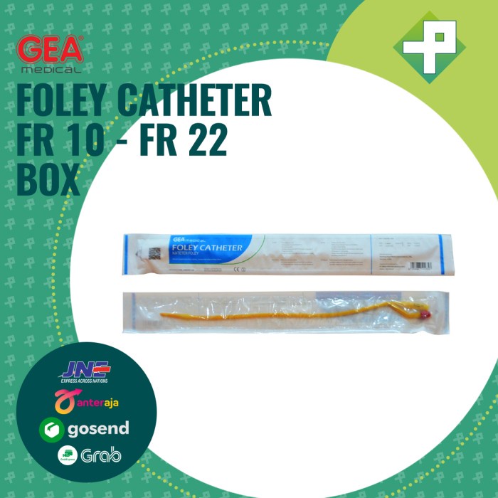 Foley Catheter GEA Latex 2 Way / Selang Urine GEA Pcs