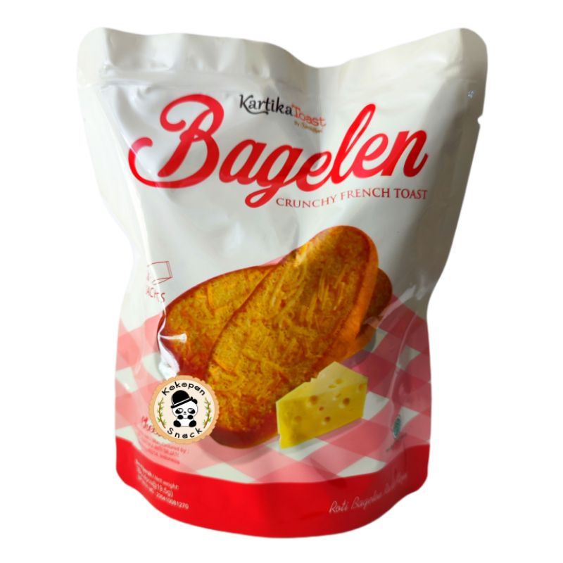 

KARTIKA TOAST BAGELEN CHEESE PAK ISI 4