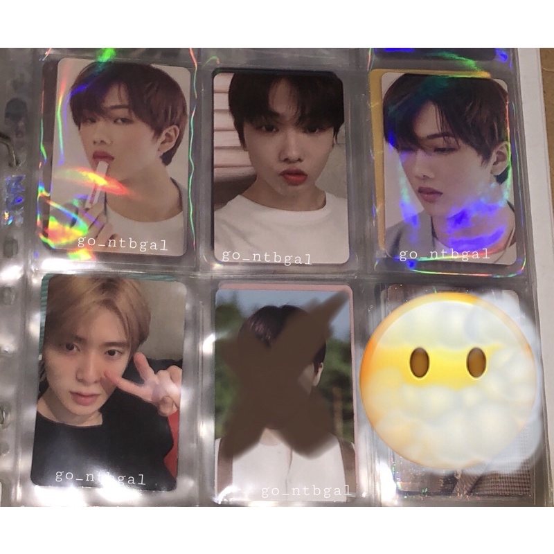 photocard/pc jaehyun suhum superhuman, jisung candylab v1
