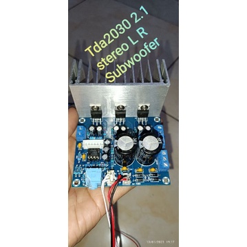 kit amplifier tda2030 2.1