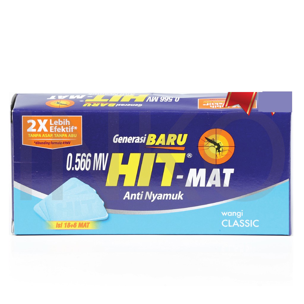 HIT Mat Anti Nyamuk Refill isi 18+6 MAT