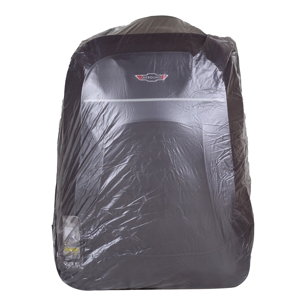 Tas Garis Atas Silver Ransel SD SMP SMA Kuliah Free Raincover Bahan Tebal Dan Awet Harga Murah Terjangkau