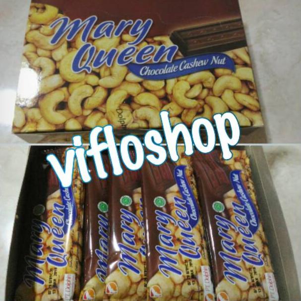 

Bayar Di Tempat ・ Coklat Mary Queen / Chocolate Cashew Nut Mary Queen (24 x 15 gram) ®