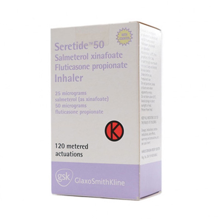 SERETIDE 50 INHALER 1 CANISTER @ 120 DOSIS