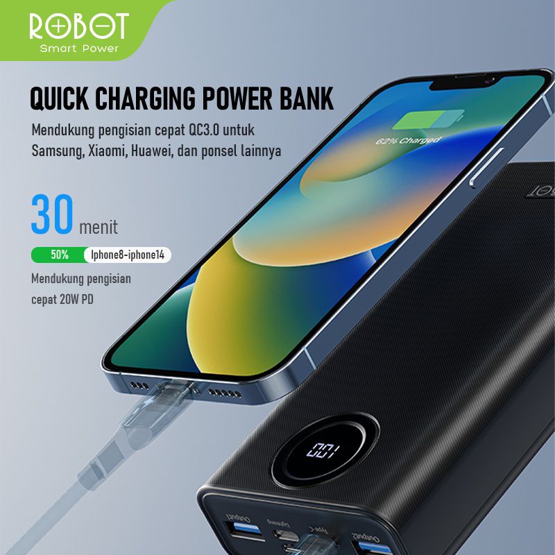 Powerbank Robot RT23 20.000 Mah