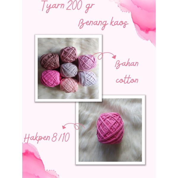 Benang Rajut Kaos