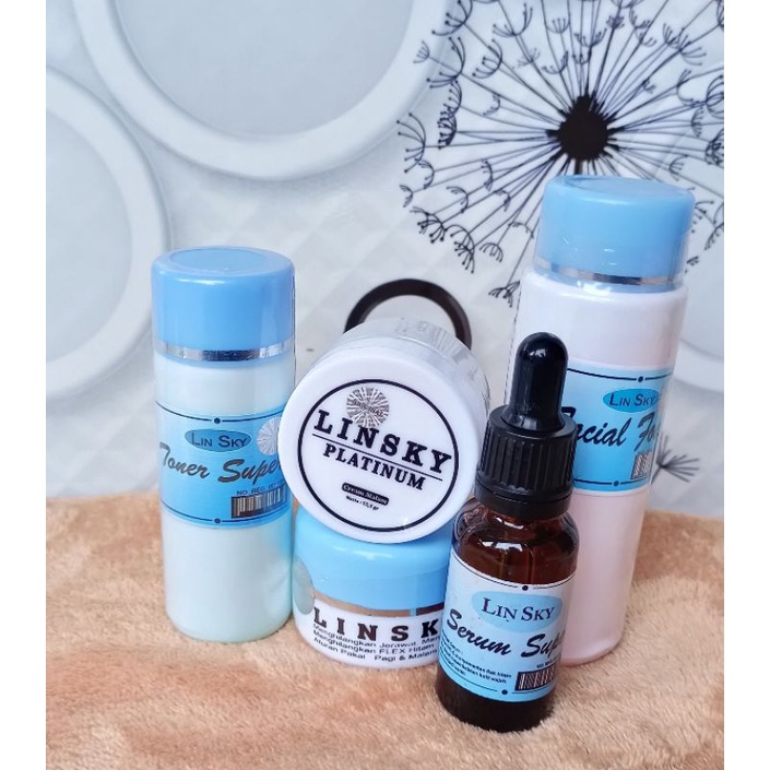 sepaket linsky flek lengkap holo+exp+segel Murah