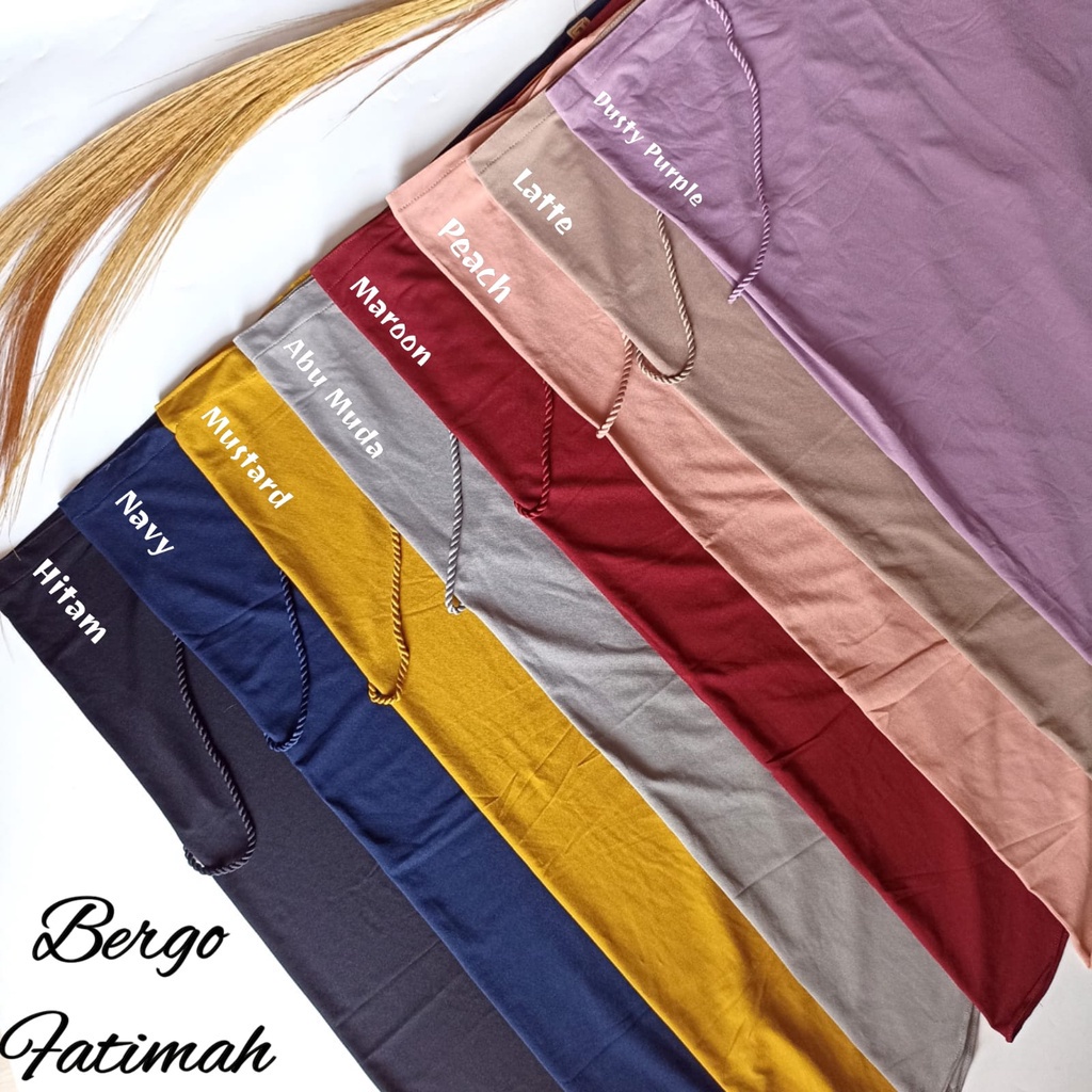 TERMURAH Bergo Fatimah Ori Hasanah Hijab