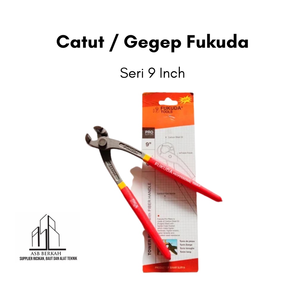 Catut Gegep Fukuda Tang Catut 9 inch