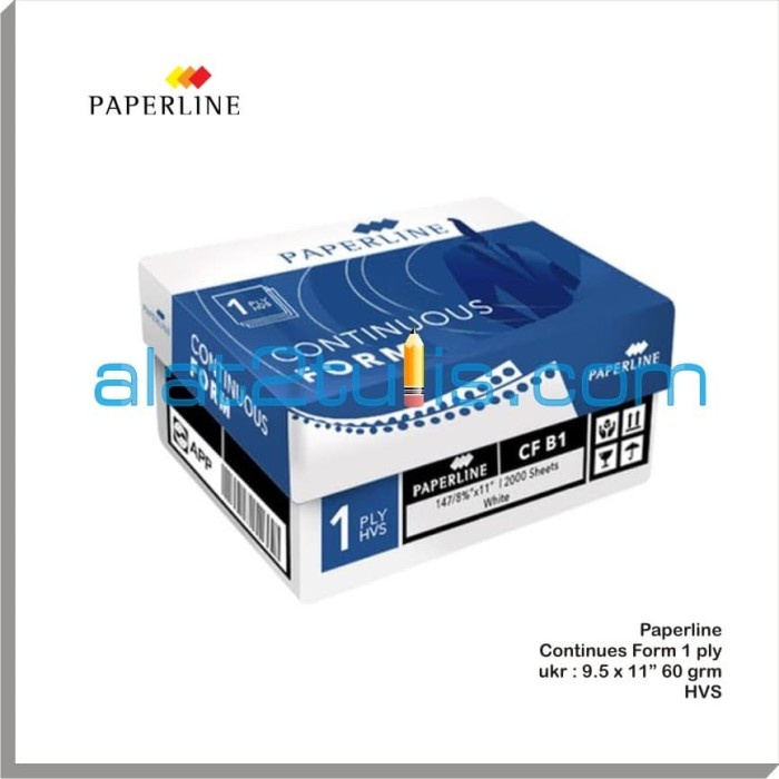 

~~~~~] Continues Form 1 ply HVS 60 grm Paperline 9.5 x 11