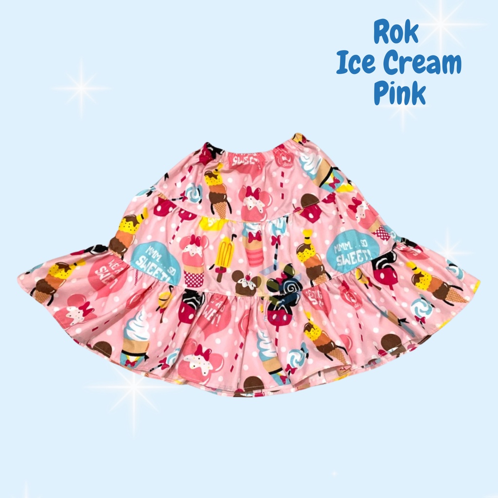 BISA COD ELBOX ROK ANAK KARAKTER / ROK REMPEL ANAK / ROK TUTU 1-5 TAHUN