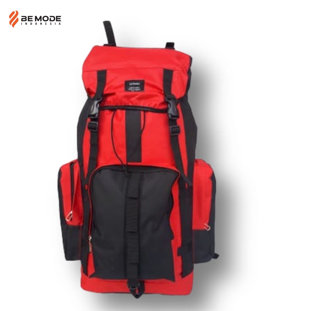 Tas Gunung Outdoor Carrier Keril 60L MURAH Adventure Ransel Backpack  60 Liter Water Resistant Anti Air Hobi Nanjak Caril Gede Muat Banyak Garansi Tali Putus - Air Bone