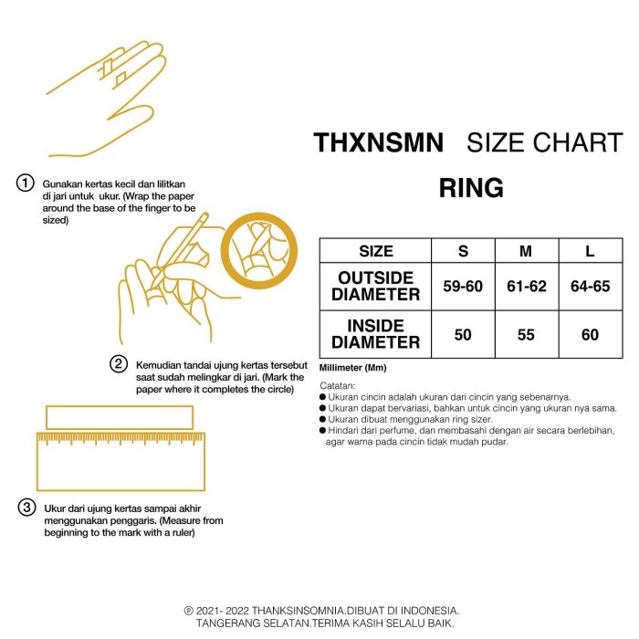 Ring Tricera Thanksinsomnia - M