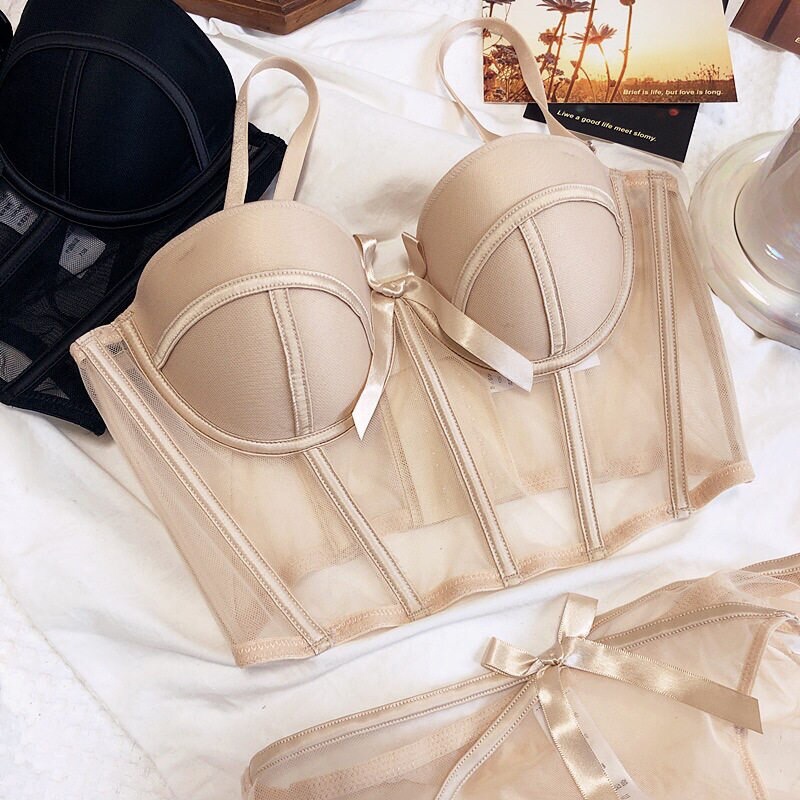 WAINODSHOP - LEVI premium sexy bustier + CD size 32B-40C