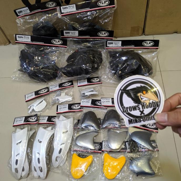 Sparepart BUSA CHEEK PAD Original Helm TSR Ram 4