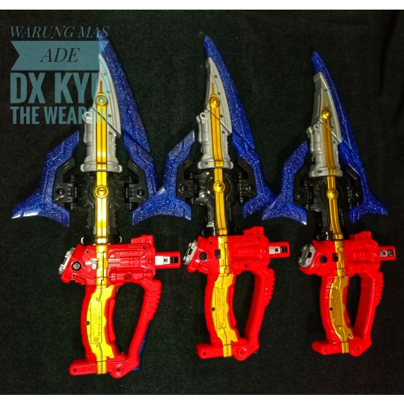 ÉPÉE POWER RANGERS Uchu Sentai Kyuranger DX SeizaBlaster Morpher
