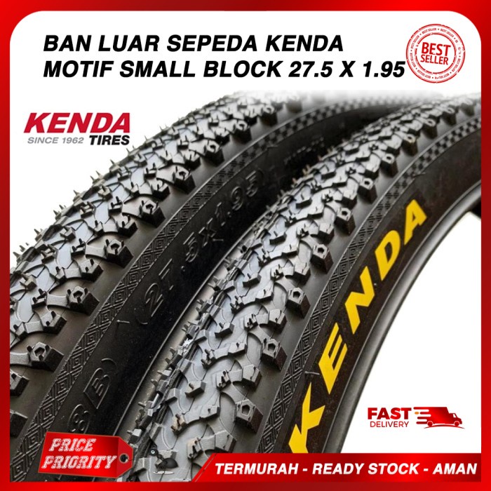Ban Luar Kenda 27.5 X 195 / Ban Luar 27.5 X 1.95 Mtb Motif Small Block