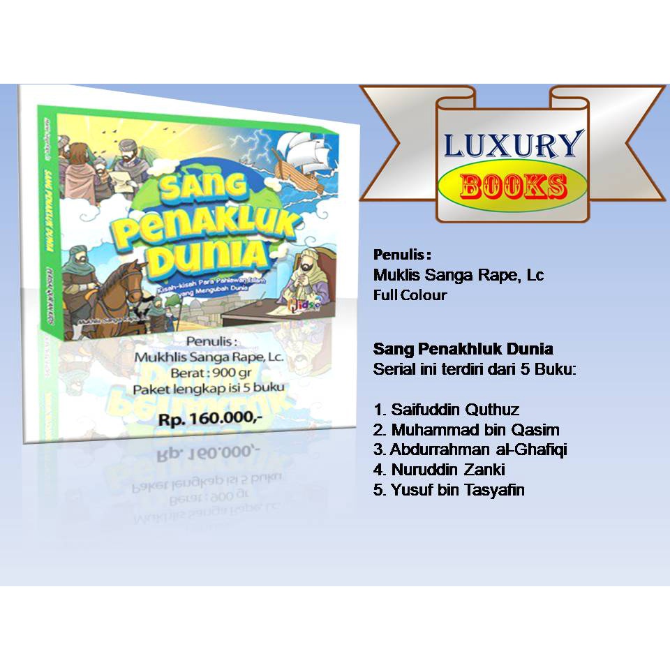 

Buku Anak-Sang Penakhluk Dunia