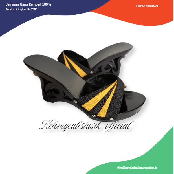 Wedges Blaster/ Wedges Salur/ Wedges Pesta/wedges Cantik