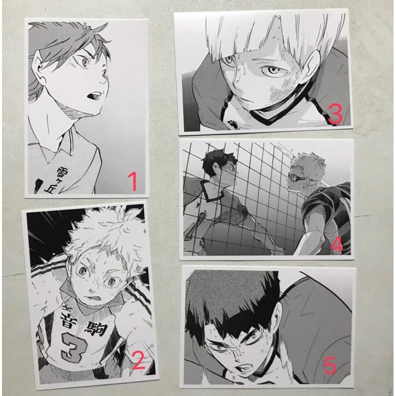 haikyuu chronicle photocard