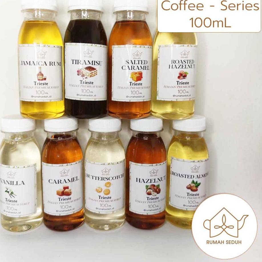 

NIS202 Trieste Syrup kecil 100 mL - Coffee Syrup : Caramel, Vanila, Rum, Hazelnut, Almond ++