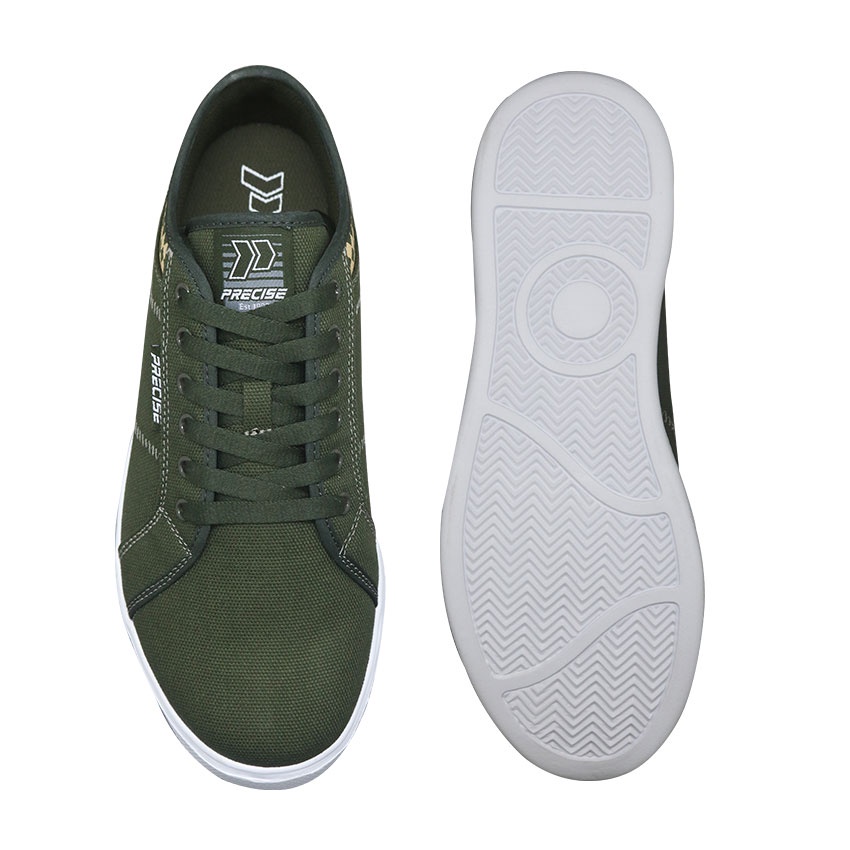 Precise Devan OL W Sepatu Sneakers Sporty - Olive/Off White