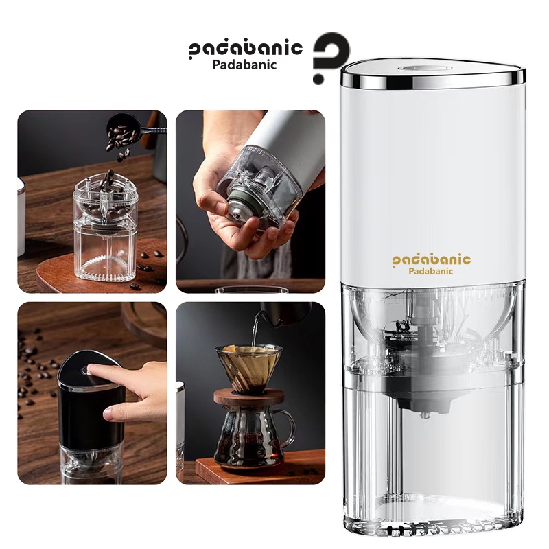 Blender Penghalus Kopi Coffee Grinder Machine Tipe 897 Portable USB Chargeable Desin Elegan Serbaguna Multifungsi